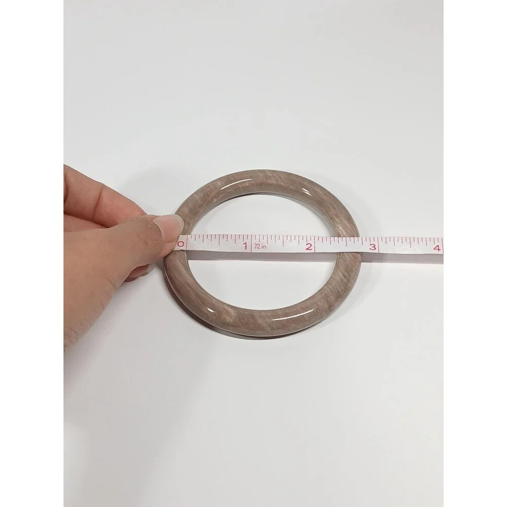 Nephrite Jade Bangle Bracelet 2.375